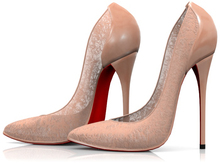 Garbaggio // Boudoir Pumps - Nude