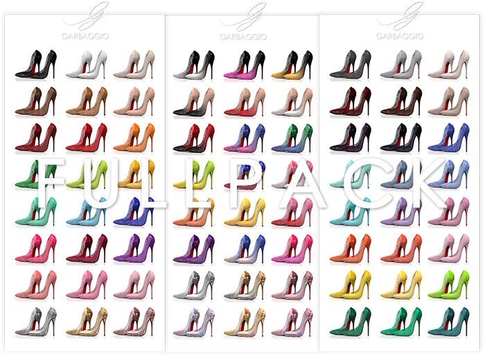 Garbaggio // Boudoir Pumps - Green