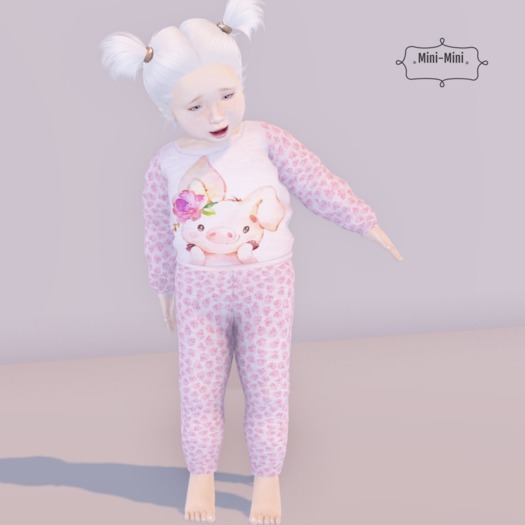 {Mini-Mini} Rosie PJ - Bebe & TDBaby Fitted (add)