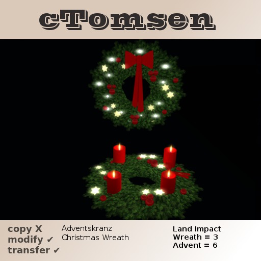 Advent Special, 2x Christmas Wreath