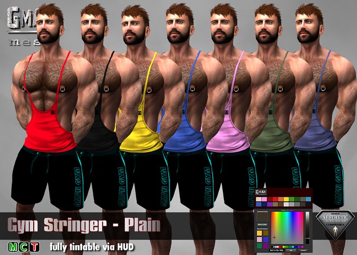 [GMan] TK - Gym Stringer - Plain  (box)