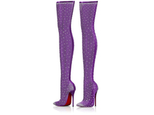 Garbaggio // Valentina Boots - Purple