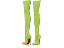 Garbaggio // Valentina Boots - Lime