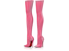 Garbaggio // Valentina Boots - Fuchsia