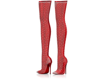 Garbaggio // Valentina Boots - Red