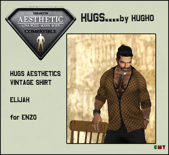 HUGS AESTHETICS  VINTAGE SHIRT ELIJAH