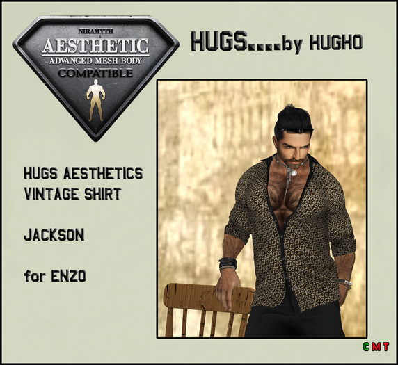 HUGS AESTHETICS  VINTAGE SHIRT JACKSON