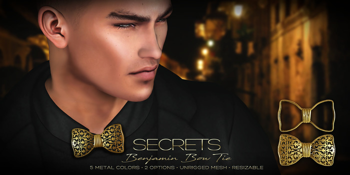 -SECRETS- Benjamin Bow Tie - Fatpack - 