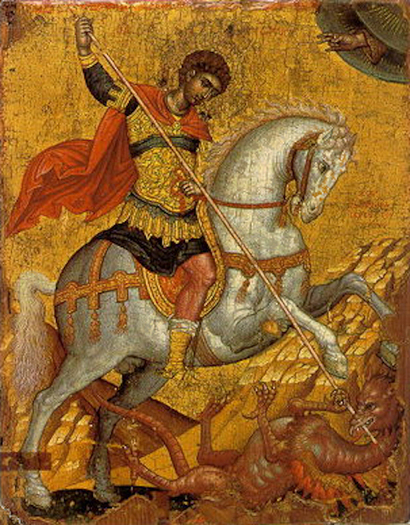 St George Icon (Tzanes)