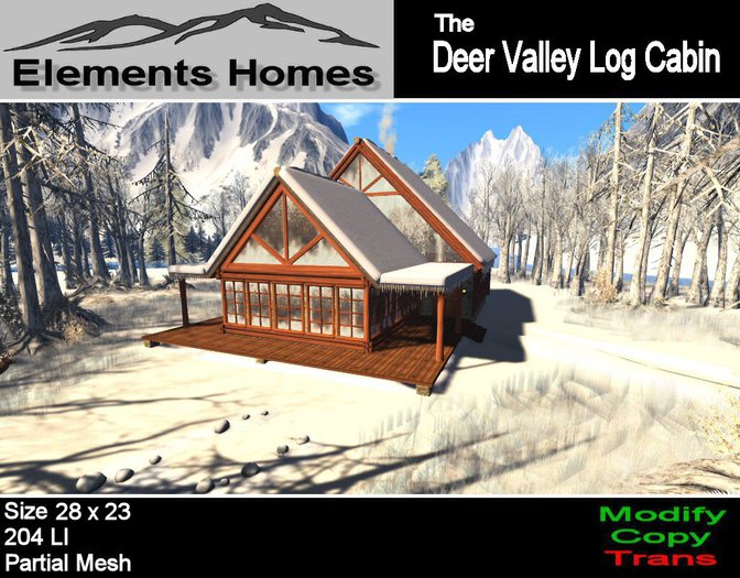 The Deer Valley Log Cabin