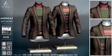 not so bad . mesh . ANDREAS suit jacket . cocoa