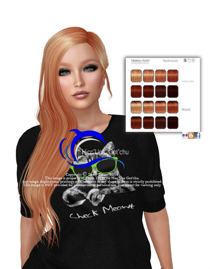 Tableau Vivant \\ III Hair - Ada - Reds