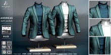 not so bad . mesh . ANDREAS suit jacket . mint