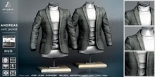 not so bad . mesh . ANDREAS suit jacket . check iron