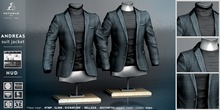 not so bad . mesh . ANDREAS suit jacket . check anchor