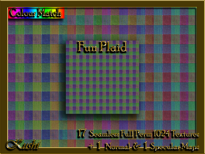 Fun Plaid Textures