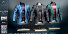 not so bad . mesh . ANDREAS suit jacket . full pack 1.3