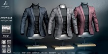 not so bad . mesh . ANDREAS check suit jacket . full pack 1.3