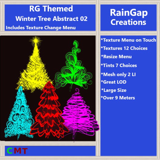 RG THEMED WINTER TREE ABSTRACT MESH 02