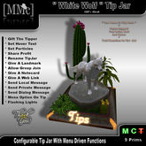 [Animal Magic] "White Wolf" Tip Jar