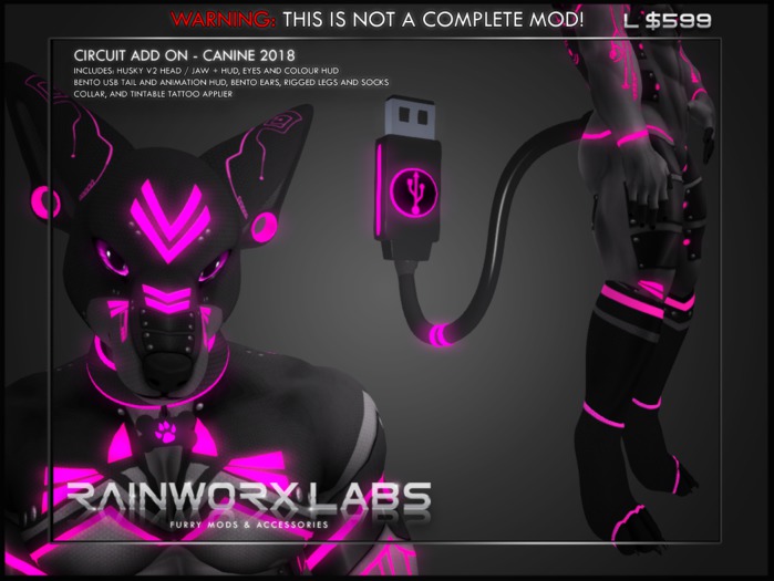 [RL] AESTHETIC - CIRCUIT ADD ON - CANINE 2018 - PINK