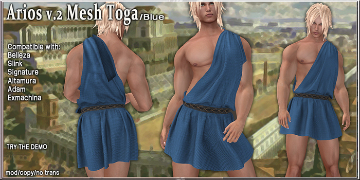 Arios v.2 Toga T.E.D. /Blue - BOXED