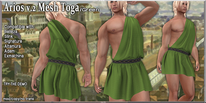 Arios v.2 Toga T.E.D. /Green