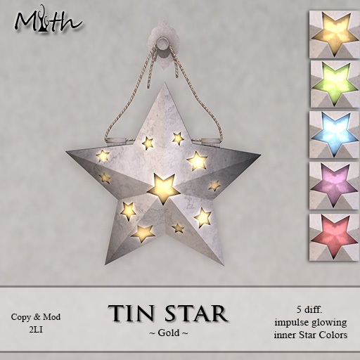 Myth - Tin Star Silver