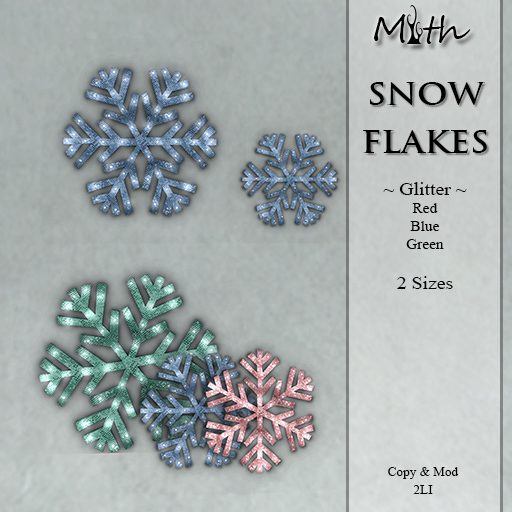 Myth - Snowflakes Glitter