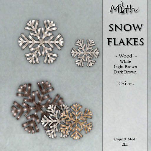 Myth - Snowflakes Wood