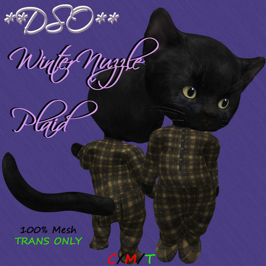 **DSO** Winter Nuzzle - Plaid