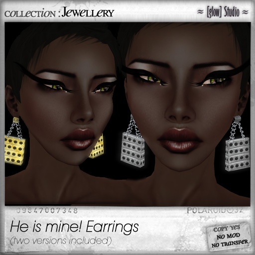 [ glow ] studio He is mine! Earrings