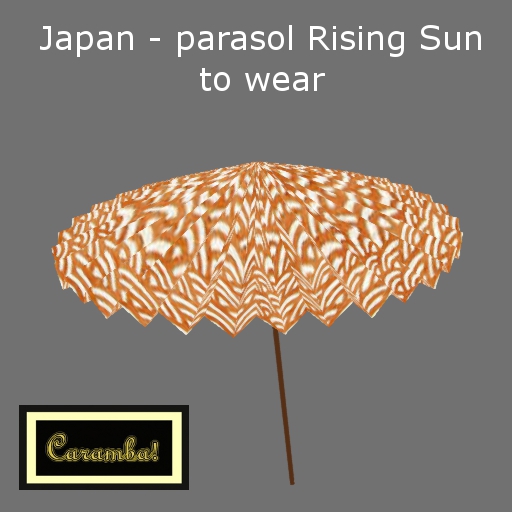 Japan - parasol Rising Sun (to wear)