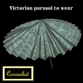 Victorian parasol (to wear)
