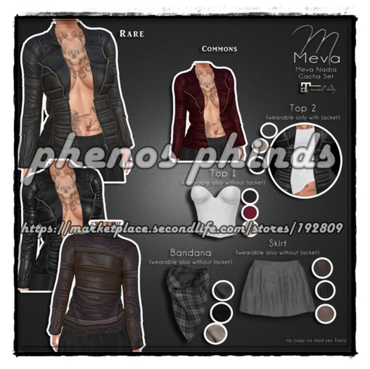Meva Nadja Top 2 Grey Box