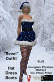 *MM* Revel Holiday Outfit - Blue
