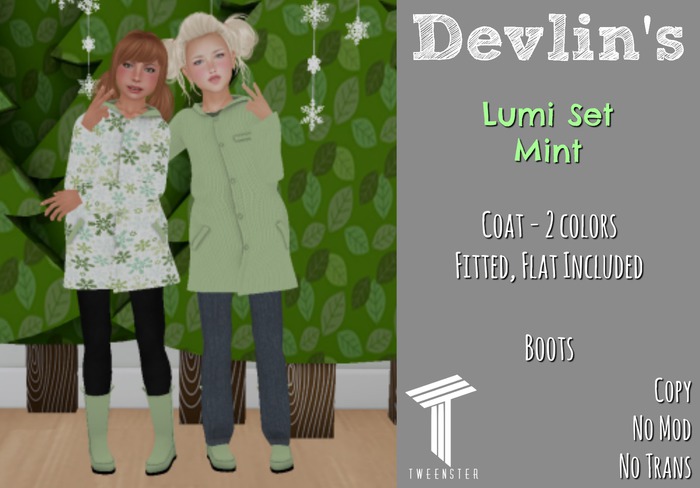Devlin's Lumi Set Mint (bagged)