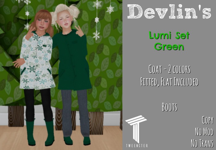 Devlin's Lumi Set Green (bagged)