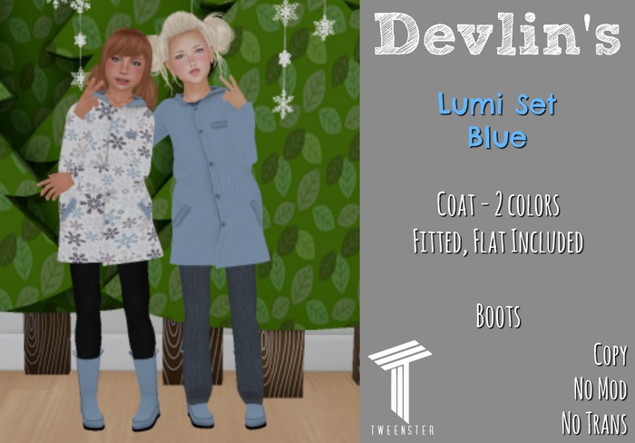 Devlin's Lumi Set Blue (bagged)