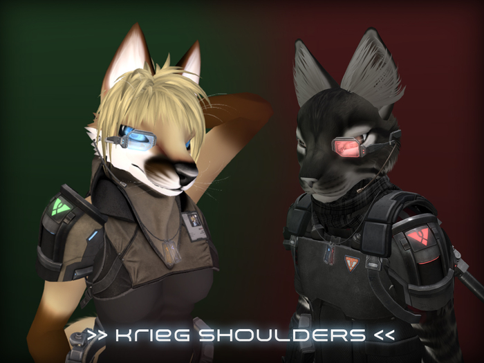 [P.0.E] - Krieg Shoulders