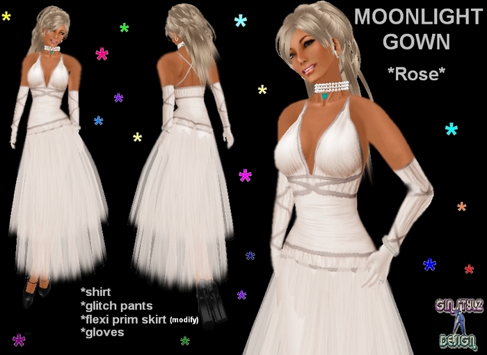Moonlight Gown *Rose*