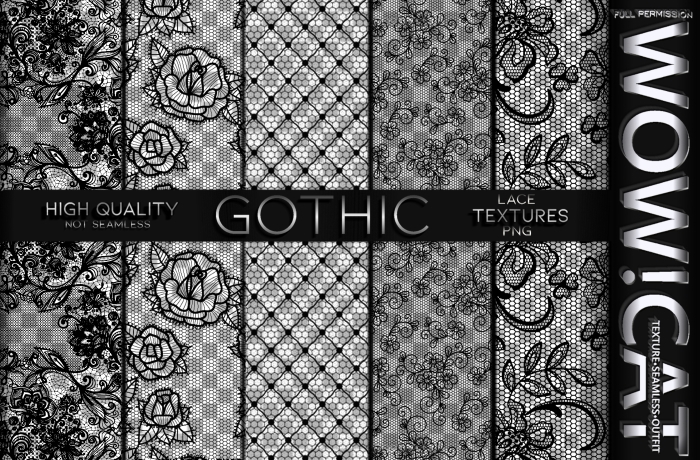TEXTURE WOW!CAT LACE PACK 43