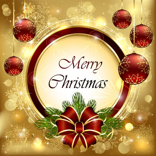 Merry Christmas Gold