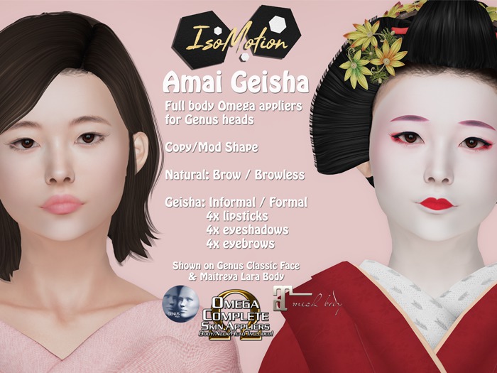 IsoMotion - Amai Geisha Omega Skin