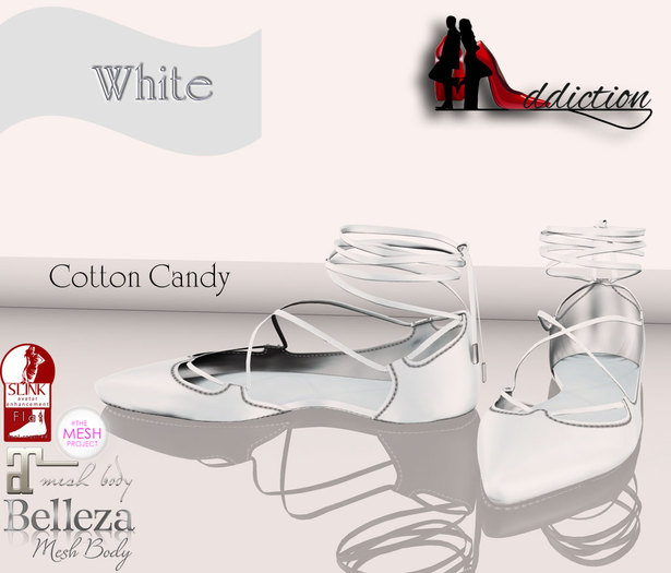 {SA} Cotton Candy White [Wear Me]