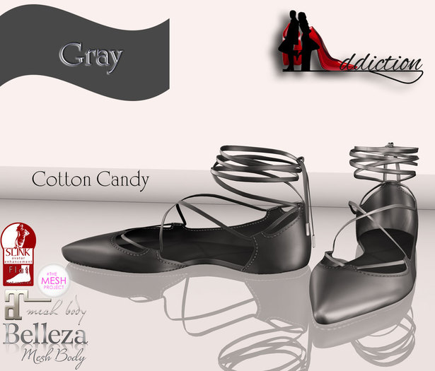 {SA} Cotton Candy Gray [Wear Me]