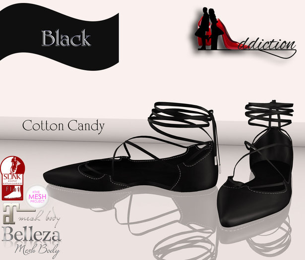 {SA} Cotton Candy Black 