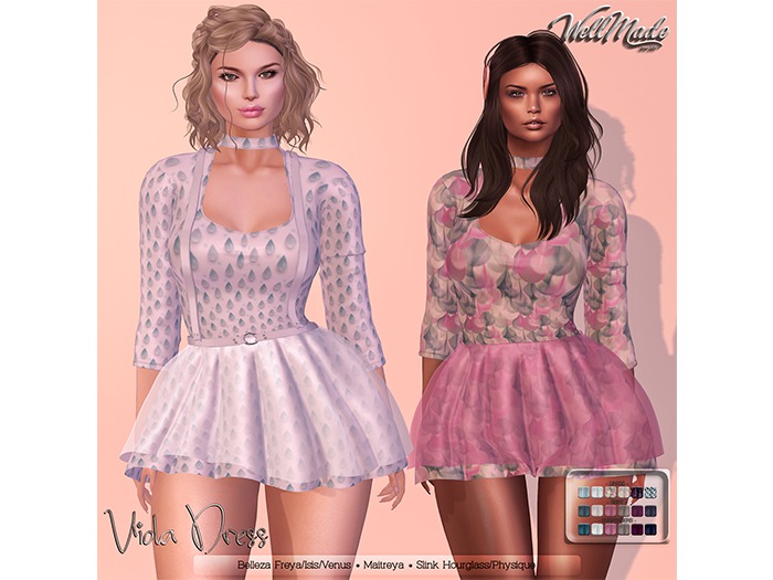 [WellMade] Viola Dress 