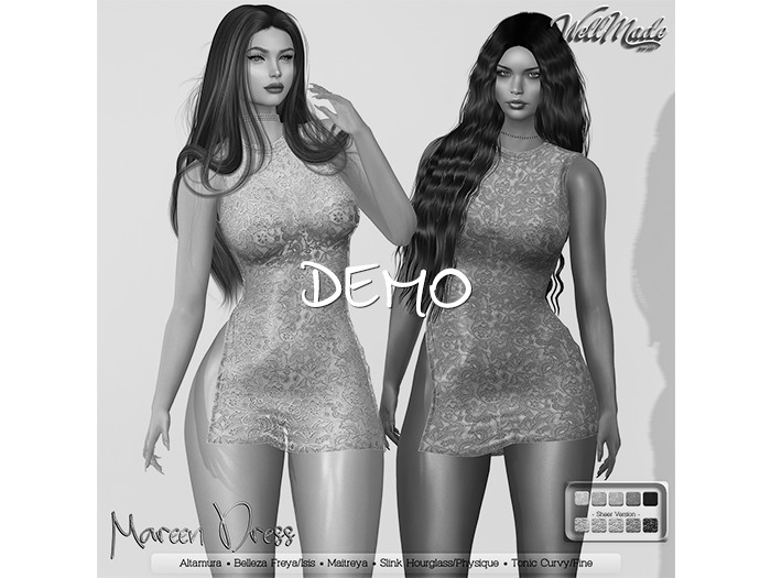 [WellMade] Mareen Dress DEMO
