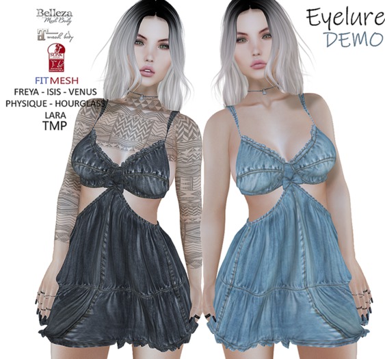 Eyelure Ruffle Dress - DEMO
